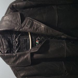 Lamb skin leather knowles&Carter London Made in Italy jacket
